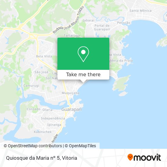Quiosque da Maria nº 5 map
