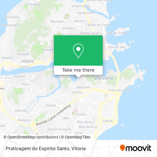 Praticagem do Espírito Santo map