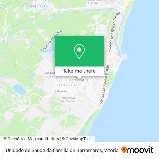 Unidade de Saúde da Família  de Barramares map
