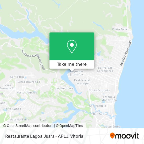 Restaurante Lagoa Juara - APLJ map
