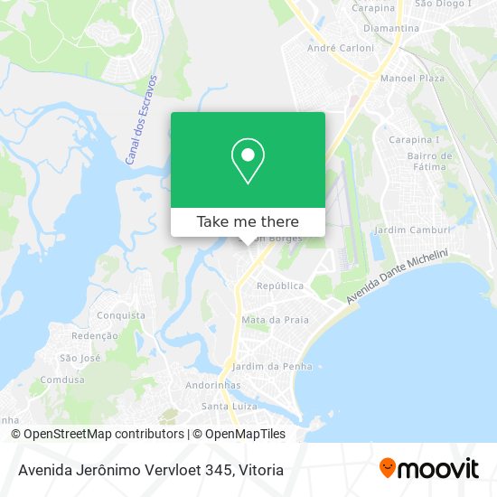 Avenida Jerônimo Vervloet 345 map