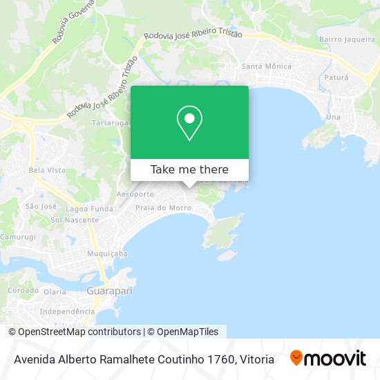 Avenida Alberto Ramalhete Coutinho 1760 map