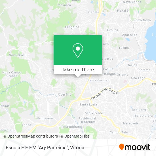 Escola E.E.F.M "Ary Parreiras" map