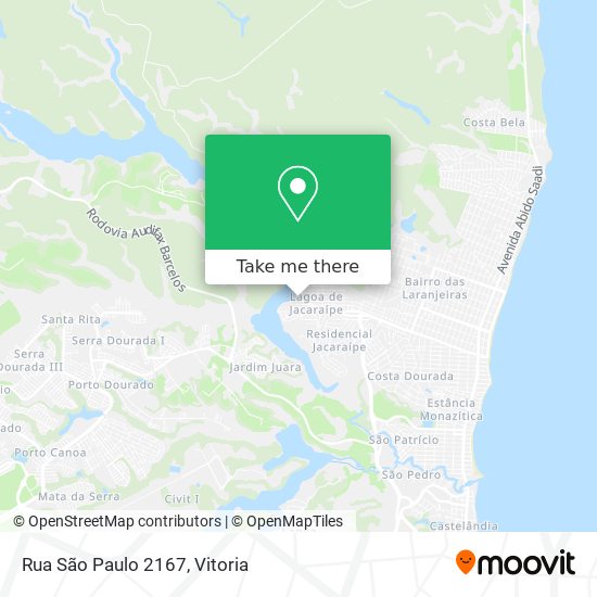 Rua São Paulo 2167 map