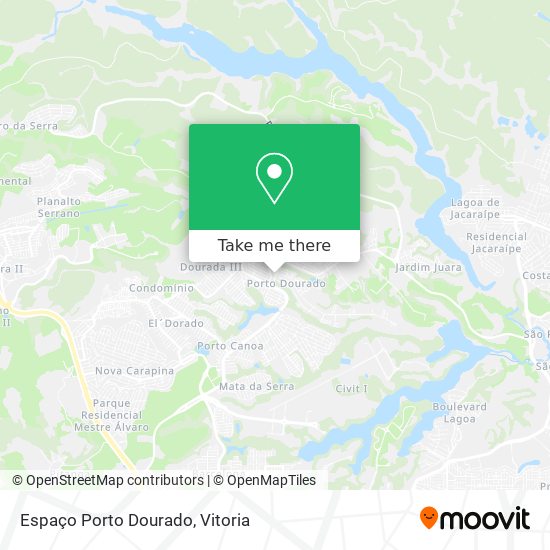 Espaço Porto Dourado map