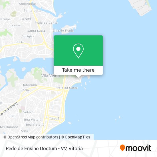 Rede de Ensino Doctum - VV map