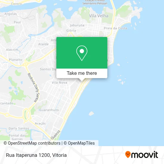 Rua Itaperuna 1200 map