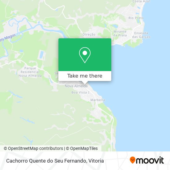 Cachorro Quente do Seu Fernando map