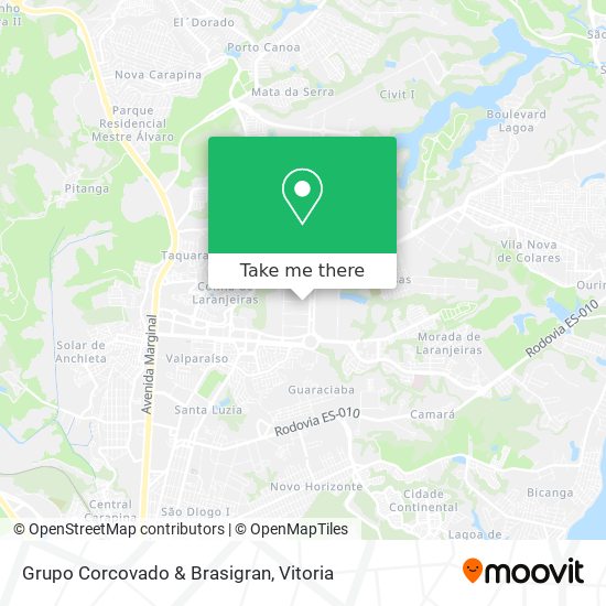 Grupo Corcovado & Brasigran map