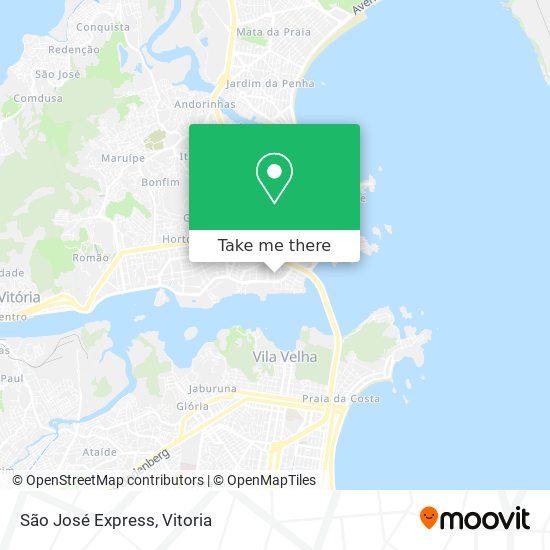 Mapa São José Express