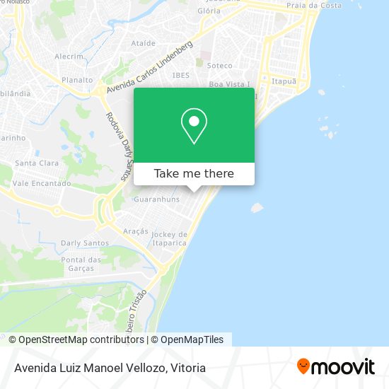 Avenida Luiz Manoel Vellozo map