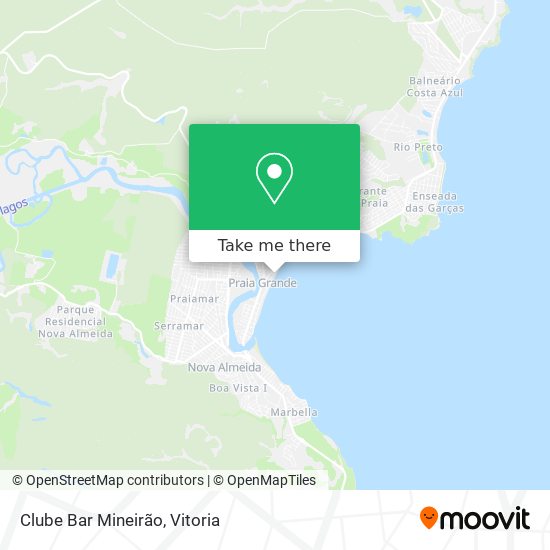 Clube Bar Mineirão map