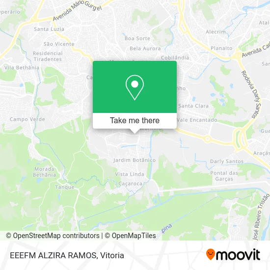 EEEFM ALZIRA RAMOS map