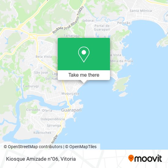 Kiosque Amizade n°06 map