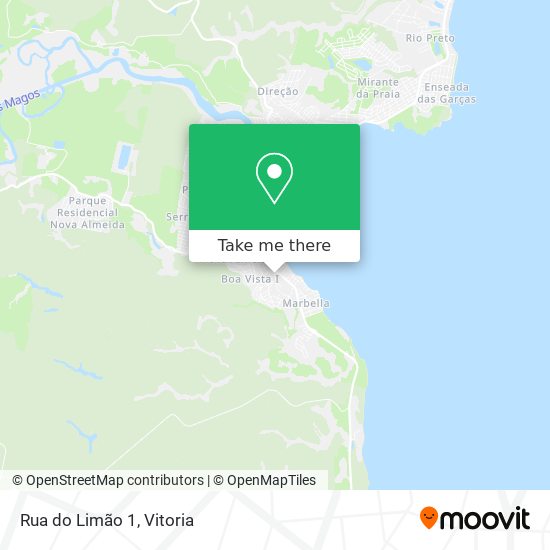 Rua do Limão 1 map