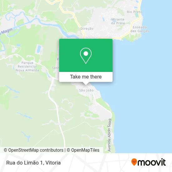 Rua do Limão 1 map