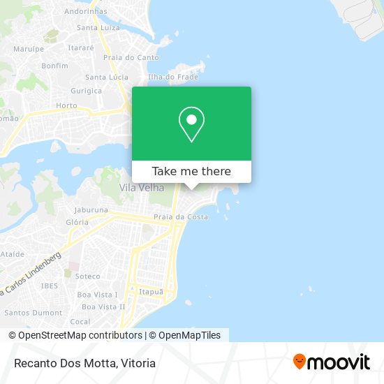 Recanto Dos Motta map