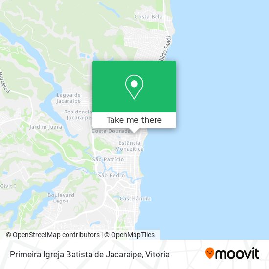 Primeira Igreja Batista de Jacaraipe map