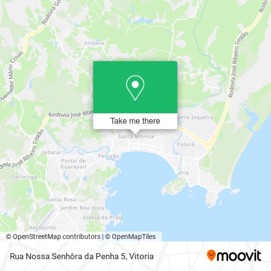 Rua Nossa Senhôra da Penha 5 map