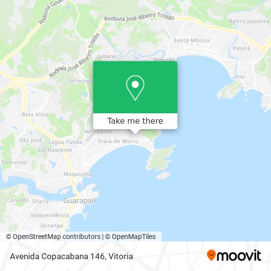 Avenida Copacabana 146 map