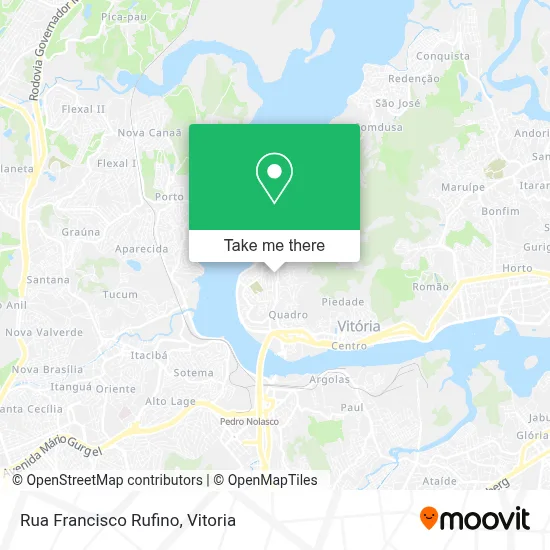 Rua Francisco Rufino map