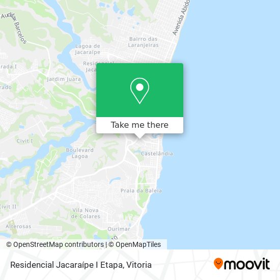 Residencial Jacaraípe I Etapa map