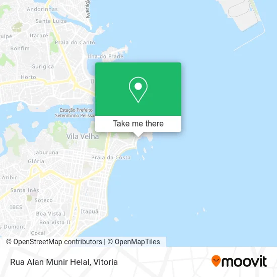 Rua Alan Munir Helal map