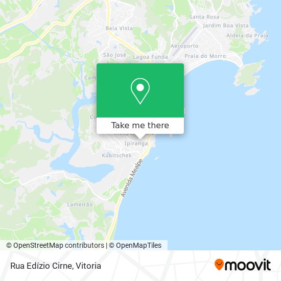 Rua Edízio Cirne map