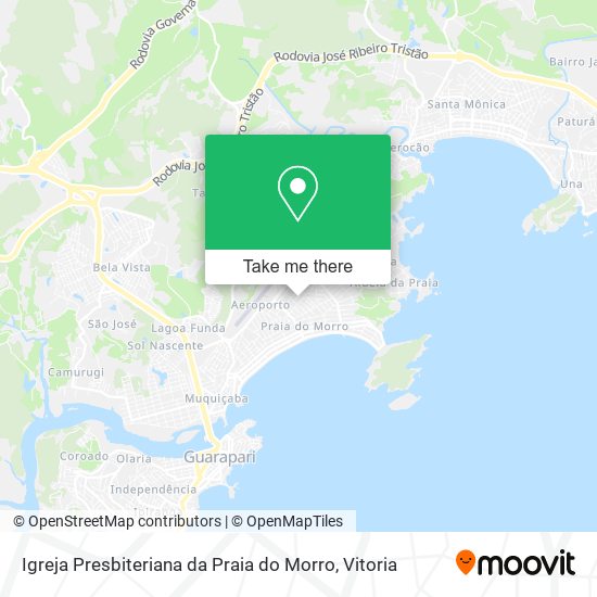 Igreja Presbiteriana da Praia do Morro map