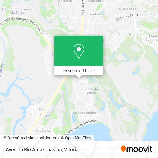 Avenida Rio Amazonas 55 map