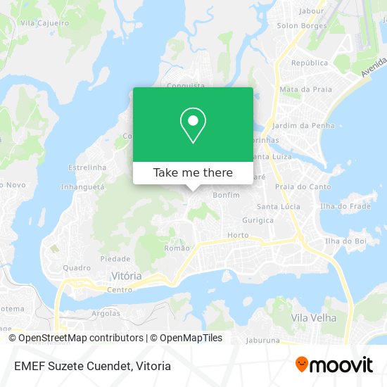 EMEF Suzete Cuendet map