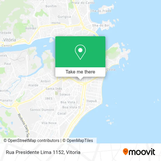 Rua Presidente Lima 1152 map