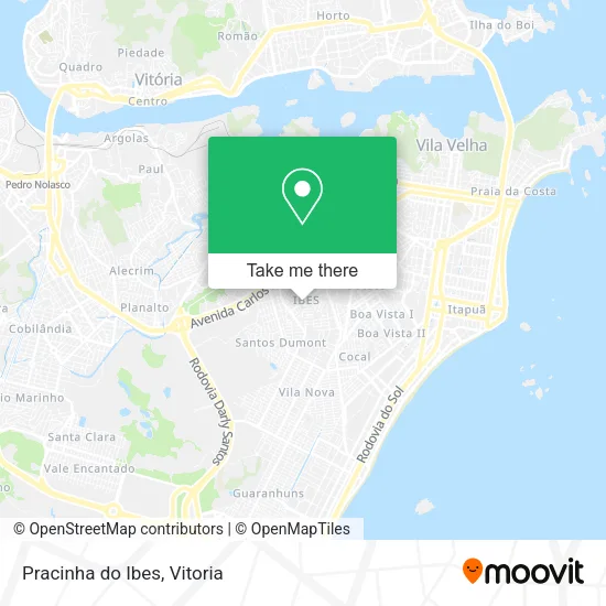 Pracinha do Ibes map