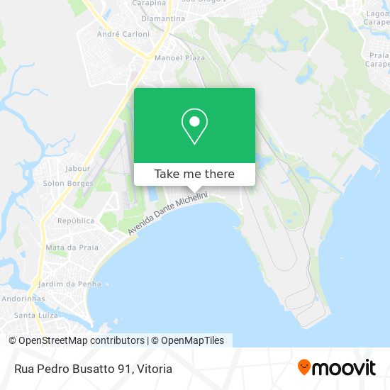 Rua Pedro Busatto 91 map