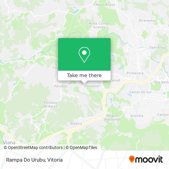 Rampa Do Urubu map