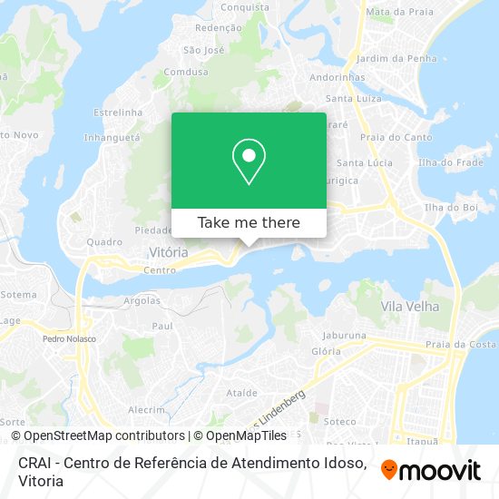 CRAI - Centro de Referência de Atendimento Idoso map