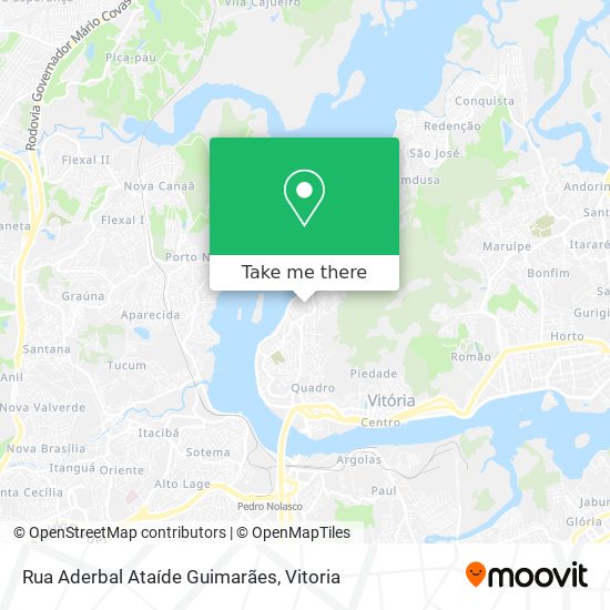 Rua Aderbal Ataíde Guimarães map