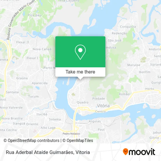 Rua Aderbal Ataíde Guimarães map
