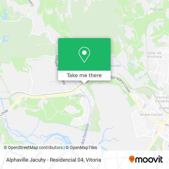 Mapa Alphaville Jacuhy - Residencial 04