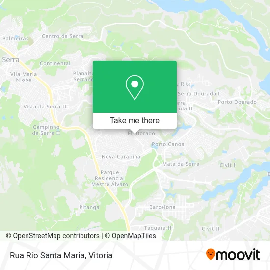 Rua Rio Santa Maria map