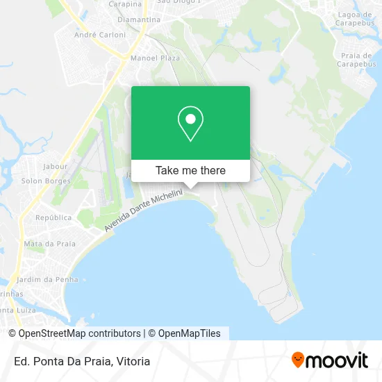 Ed. Ponta Da Praia map