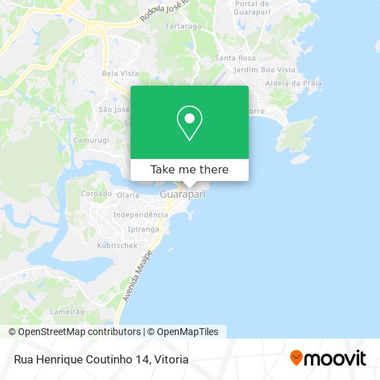 Rua Henrique Coutinho 14 map