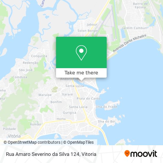 Rua Amaro Severino da Silva 124 map