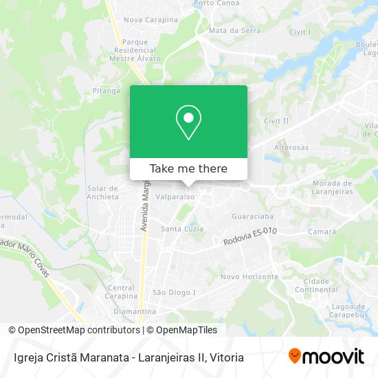Igreja Cristã Maranata - Laranjeiras II map