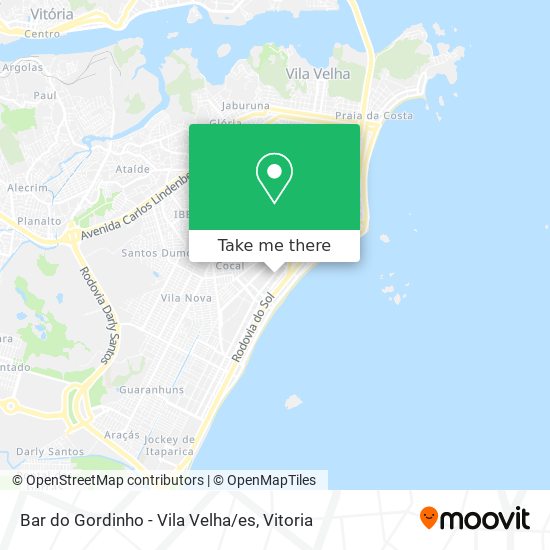 Bar do Gordinho - Vila Velha / es map