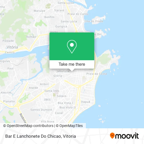 Bar E Lanchonete Do Chicao map