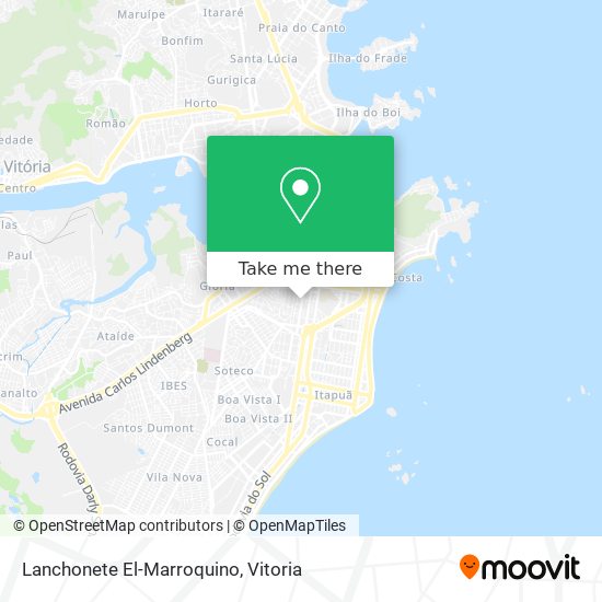 Lanchonete El-Marroquino map