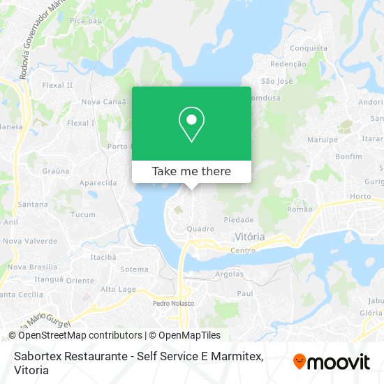 Sabortex Restaurante - Self Service E Marmitex map
