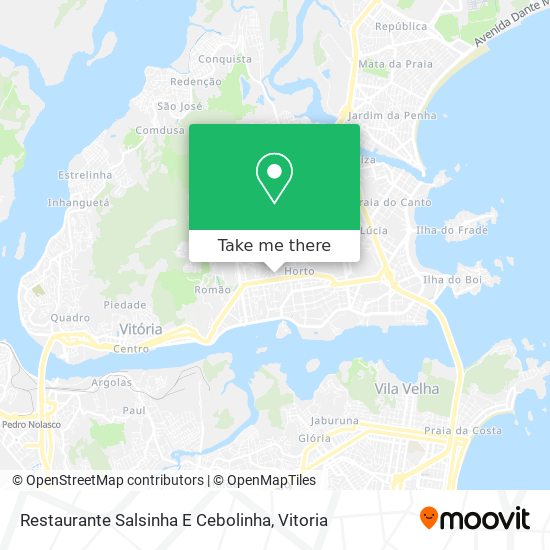 Restaurante Salsinha E Cebolinha map
