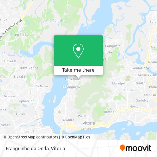 Franguinho da Onda map
